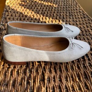 Madewell Women's Grey Ballet Flats 9